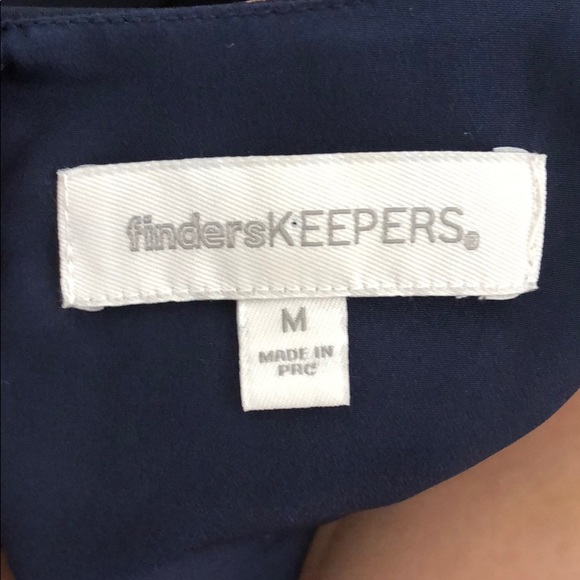 Finder Keepers Tropical navy dress - Picture 5 of 7